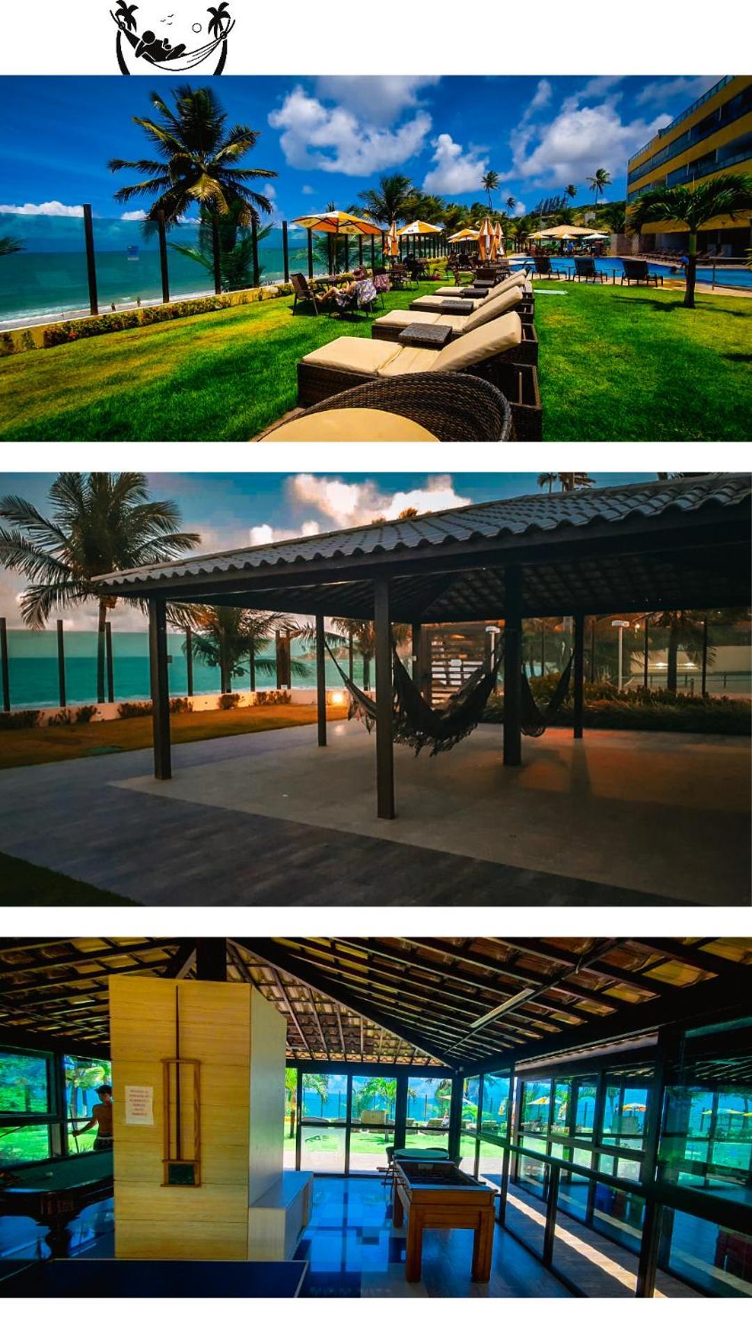 Praia Tabatinga Ap Beira Mar Com Vista Deslumbrante Da Praia จากูมา ภายนอก รูปภาพ