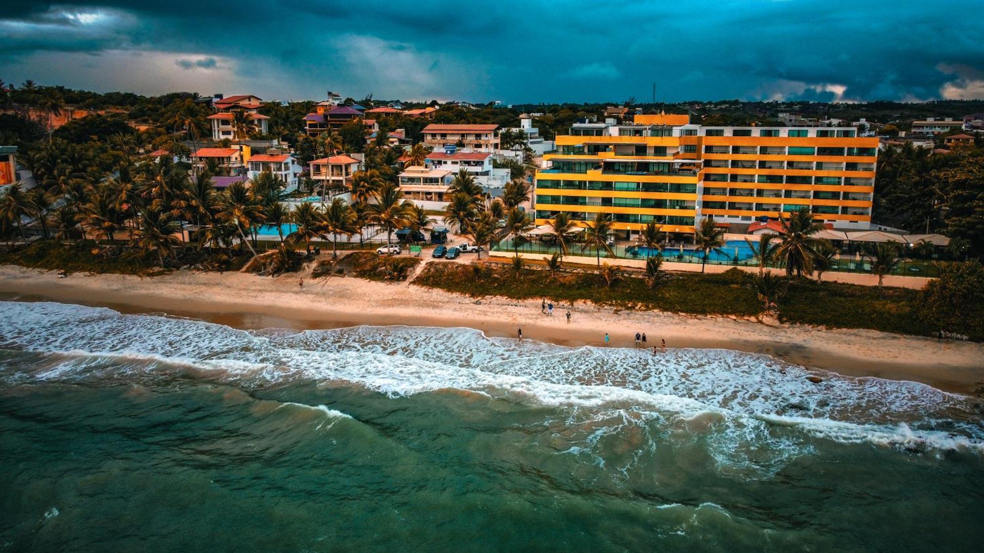 Praia Tabatinga Ap Beira Mar Com Vista Deslumbrante Da Praia จากูมา ภายนอก รูปภาพ